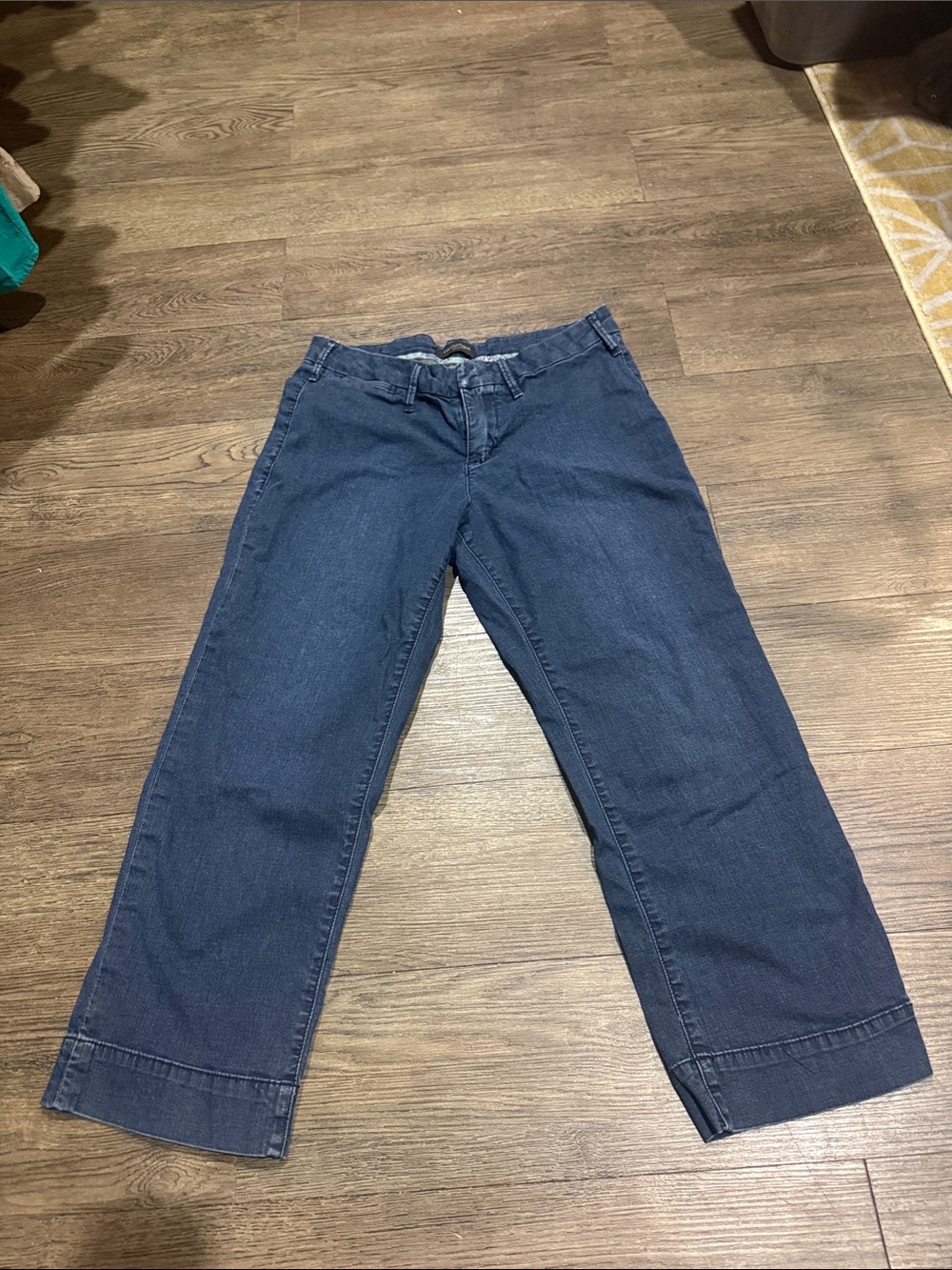 Christopher Blue Dark Blue Wide Leg Jeans